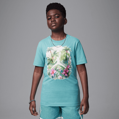 Jordan Flight Essentials Big Kids' Poolside Jumpman T-Shirt